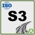 Certificazione ISO S3 puntale, lamina, impermeabile, antistatica, antiscivolo