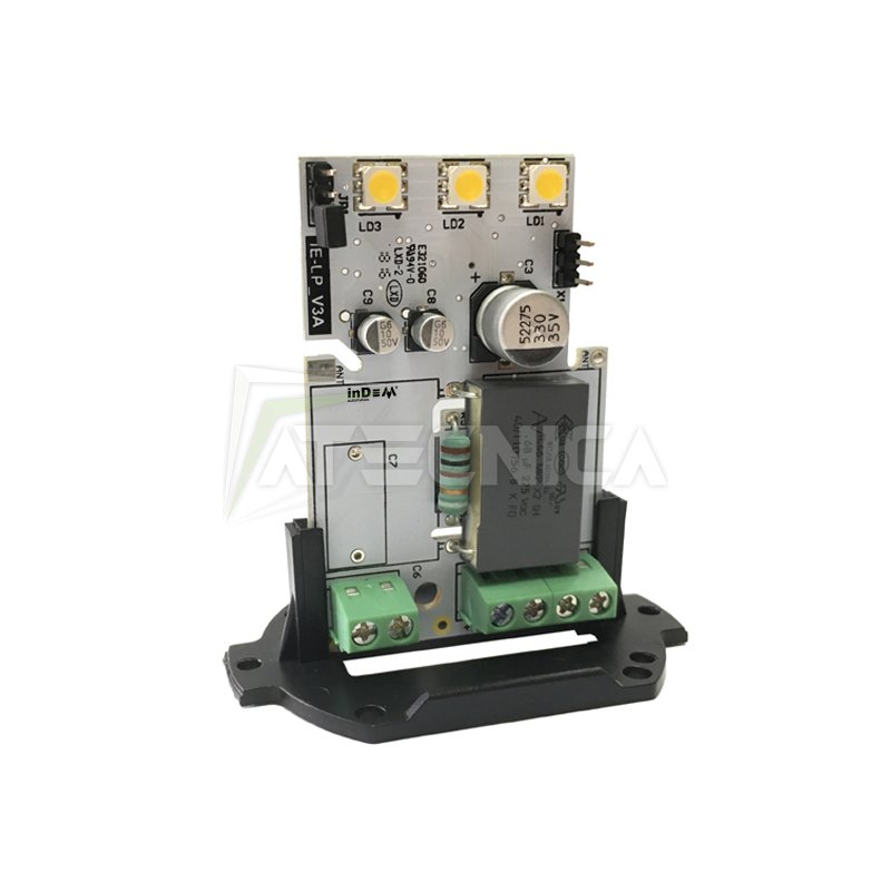 Circuito lampeggiante universale a LED 24V 230V con supporto di fissaggio