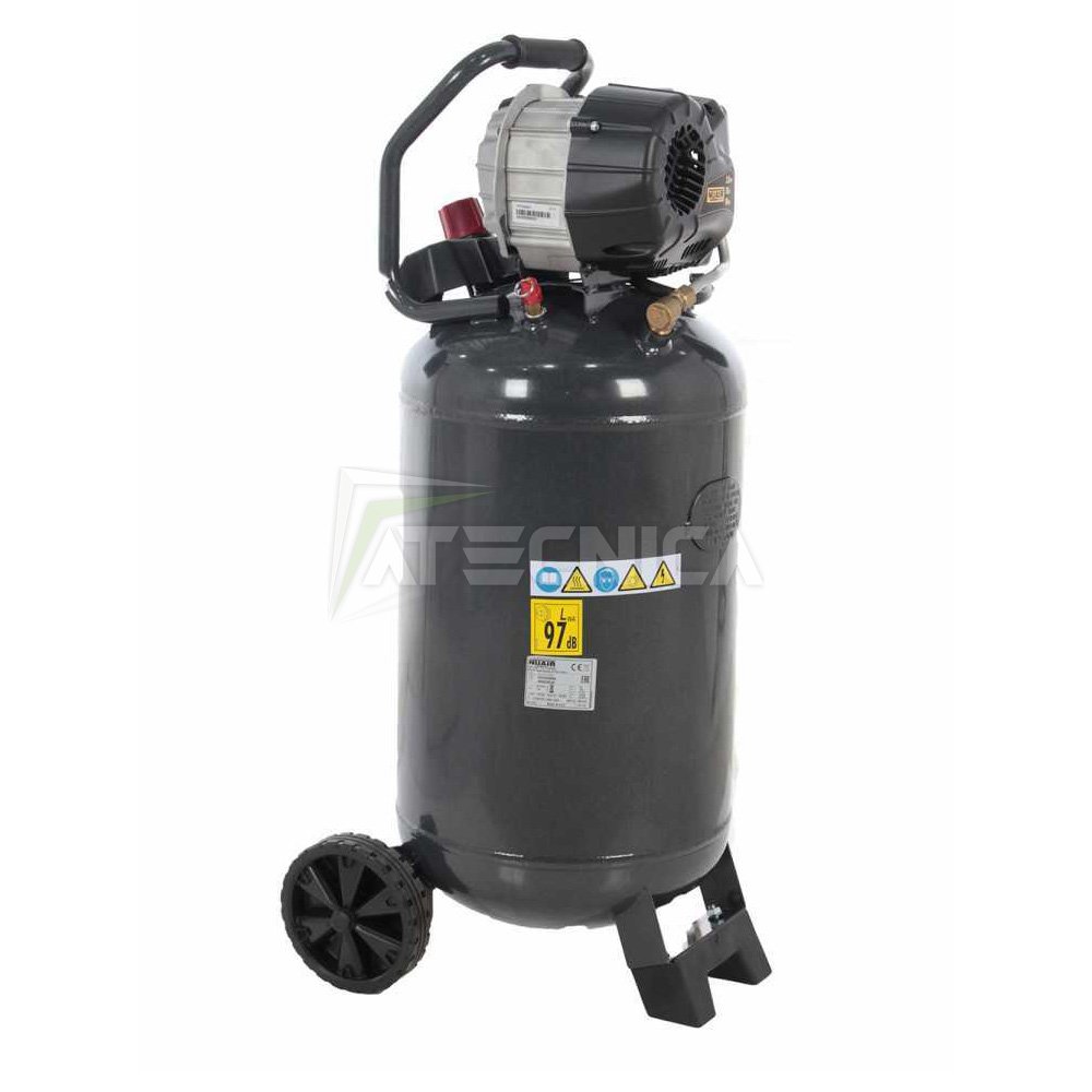 COMPRESSORE ARIA COMPRESSA ELETTRICO PORTATILE 50 LITRI LT 2HP