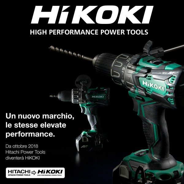 Hitachi diventa HIKOKI Power Tools