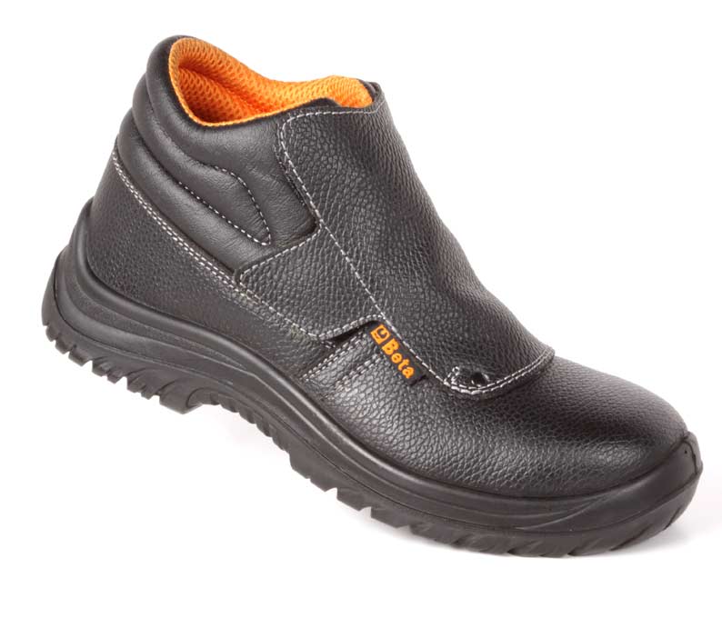 Scarpe antinfortunistica alte con protezione frontale da saldatore Beta Work 7245B Atecnica