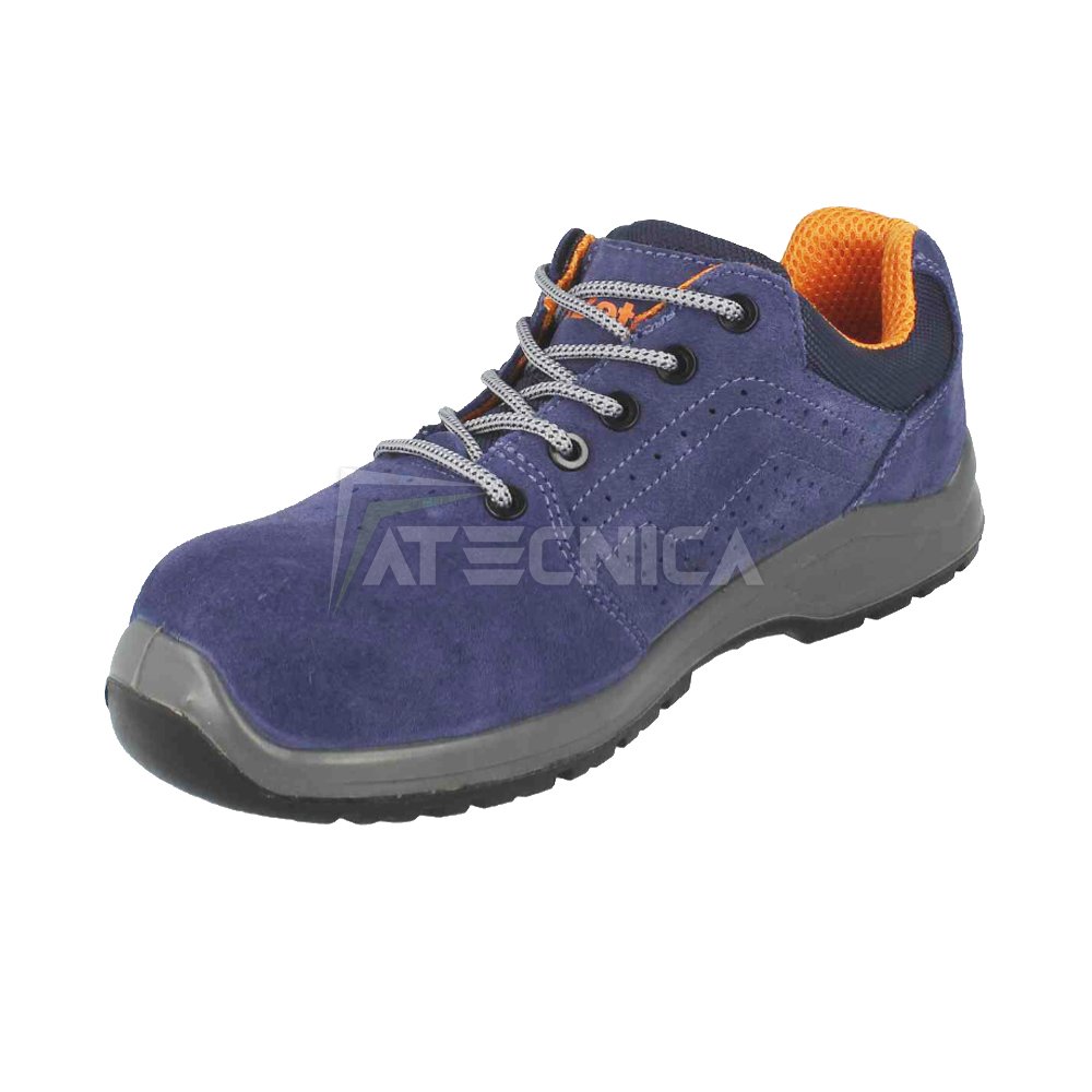 Scarpe antinfortunistiche Beta 7210PB S1P in pelle scamosciata traforata metal free Atecnica