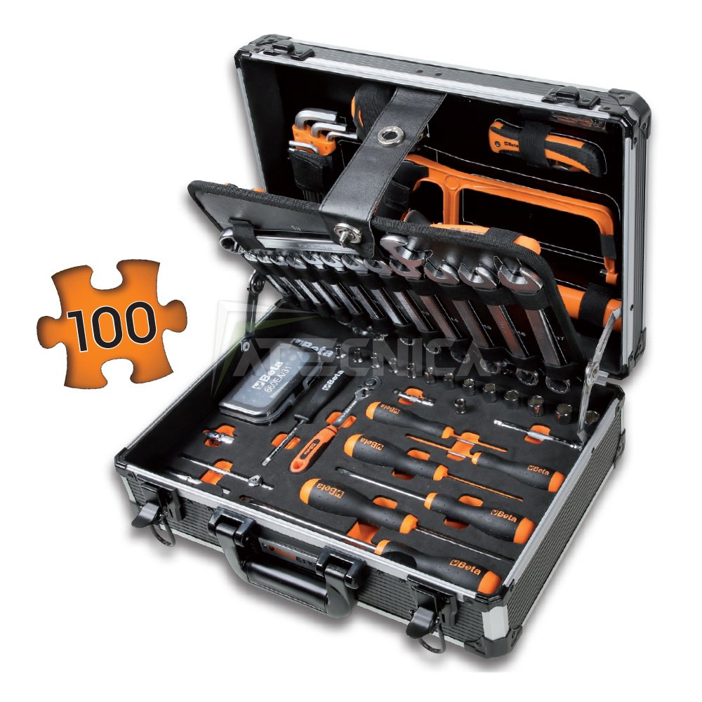 Valigia portautensili Beta Tools 2054 E/I 100 utensili per manutenzione  generale