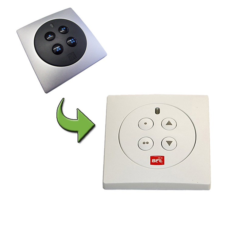BFT 4 canali radio muro tastatore trasmettitori manuali MIME Pad 433 MHz 