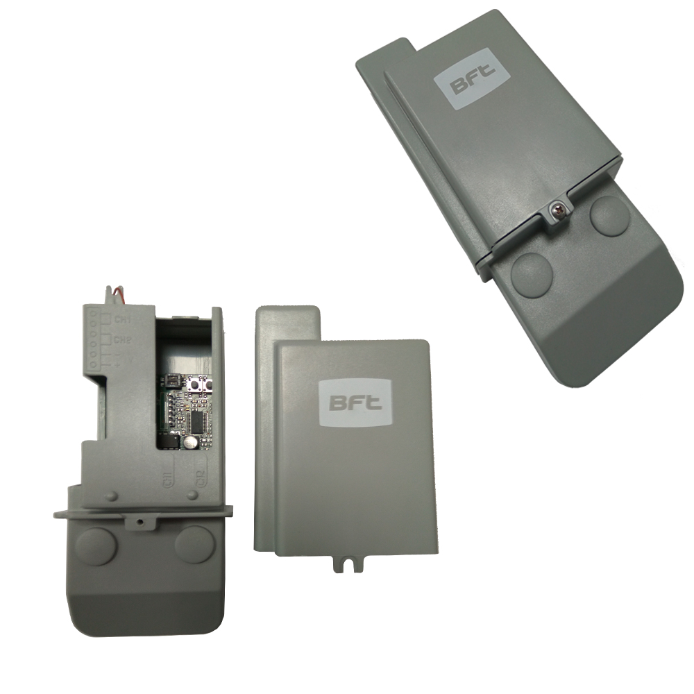 DC per MITTO, BFT BFT Clonix 2E 2 canali ricevitore 433,92 MHz 12-24V AC K5W 
