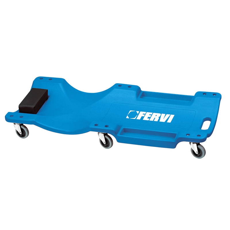 Fervi Sdraio Tavola Terra Lettino Sottauto Sottomacchina per Officina Fervi 0645/SS 